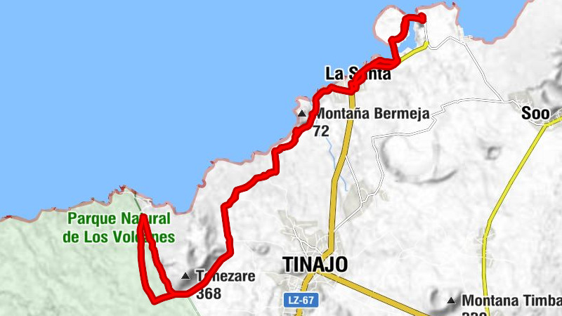 Tinajo - La Santa