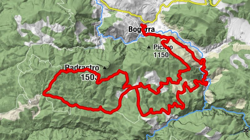 Bogarra - El Molino - Collado de las Crucetas - Los Vizcaínos