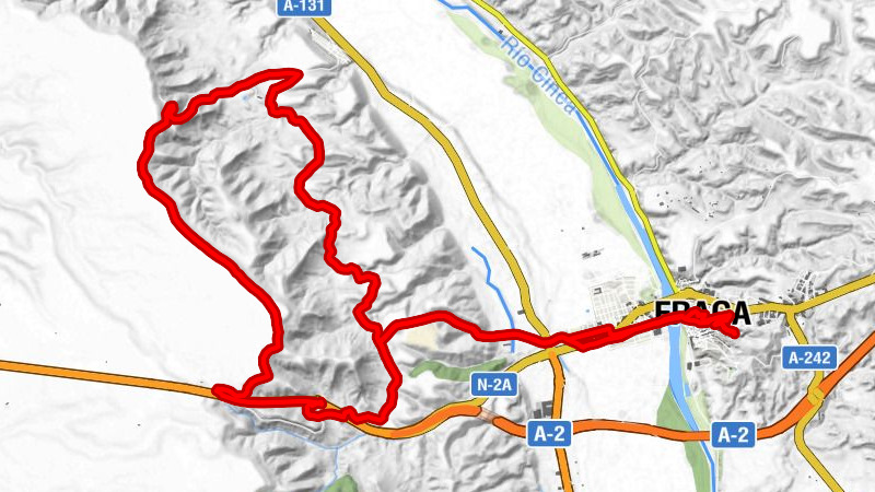 Fraga - Iglesia de San Pedro / Església de Sant Pere - Cafe Edelweiss - Lo Secà