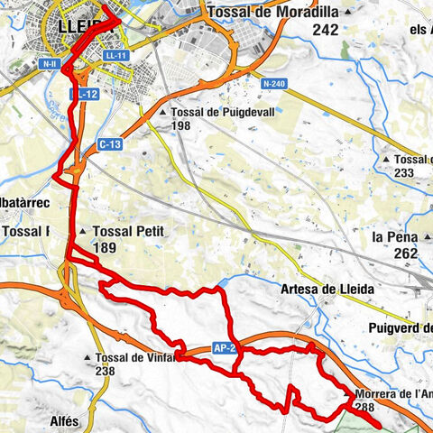 Lleida-Pirineus - Lleida - Roques del Belen - Morrera de l'Ambrosi