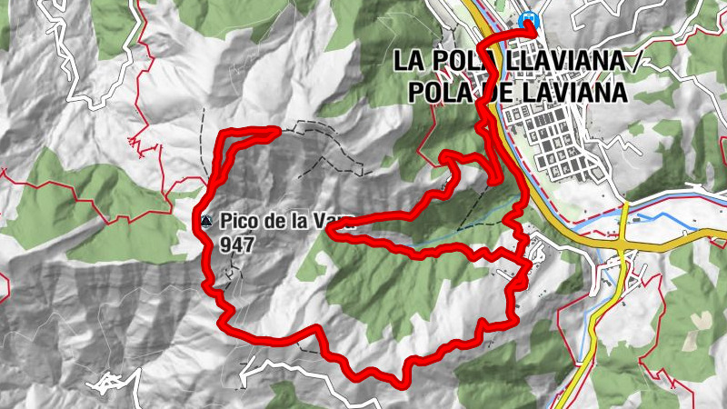 Pola de Laviana - La Pola Llaviana / Pola de Laviana - Restaurante Canzana - Pico de la Vara