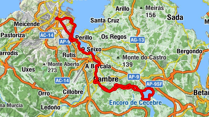 A Coruña - Parroquia de Nosa Señora do Carme - Igrexa de San Martiño de Orto