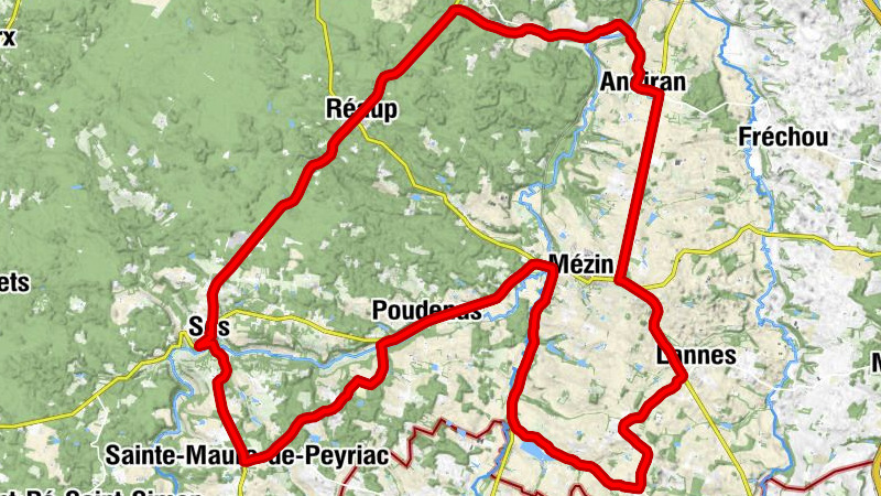 Sos - Le Postillon - Église de Lisse - Église Saint-Jean