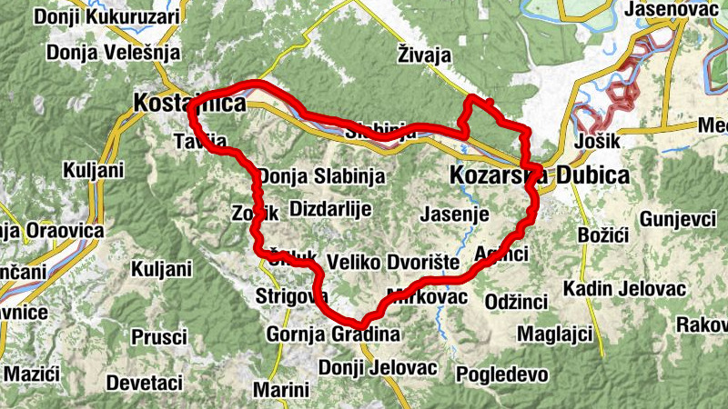 Gornji Cerovljani - Kozarska Dubica - kapela Svih svetih - Baćin