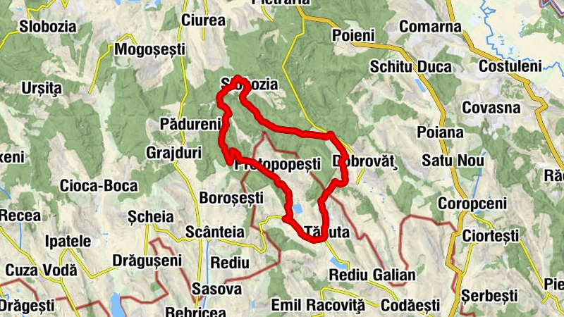 Ciurea - Slobozia - Sofieni - Tăcuta