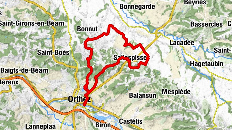 Orthez - Quartier Sainte-Marie - Église Saint-Jean-Baptiste