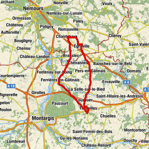 Église Saint-Pierre-et-Saint-Paul - Église Saint-Eutrope - Église Saint-Martin - Chaintreaux