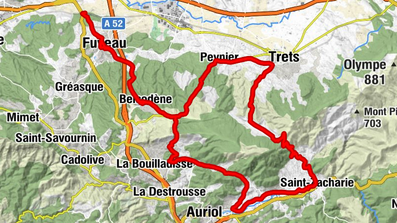 Ancienne Gare de La Barque-Fuveau. - Fuveau - Voïe Brasserie - Église Saint-Jacques-le-Mineur