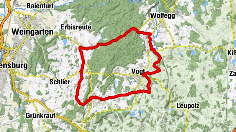 Forstenhausen - Krone Waldburg - König Wilhelm - Grimmenkapelle