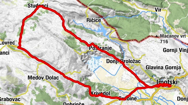Imotski - Sv. Mihovil - Velika Gospa - Zelena katedrala
