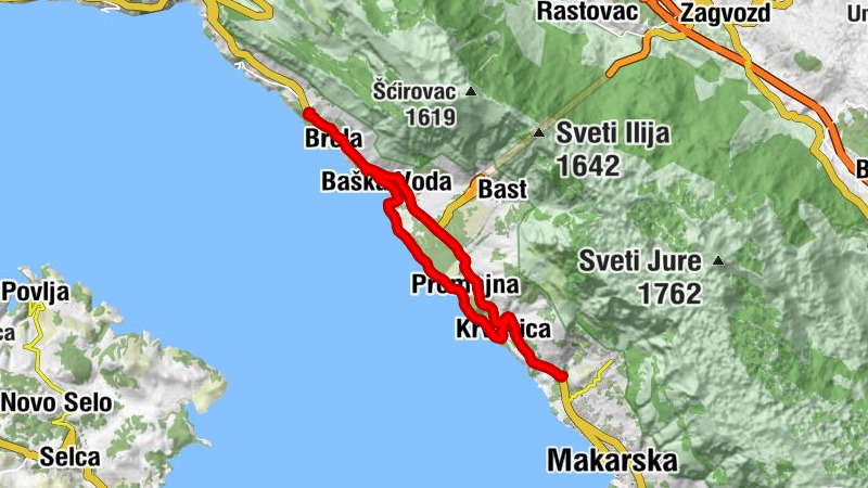 Donji Kričak - Podrače - Ribičići - Svetište Majke Božje Lurdske