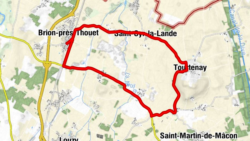 Brion-près-Thouet - Baugé - Saint-Cyr-la-Lande - Église Saint-Cyr