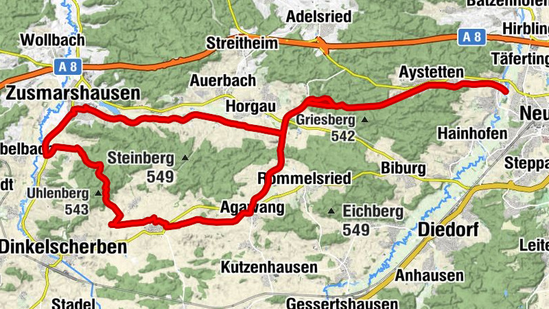 Au - Hl. Michael - St. Franz Xaver - Steinlachenberg