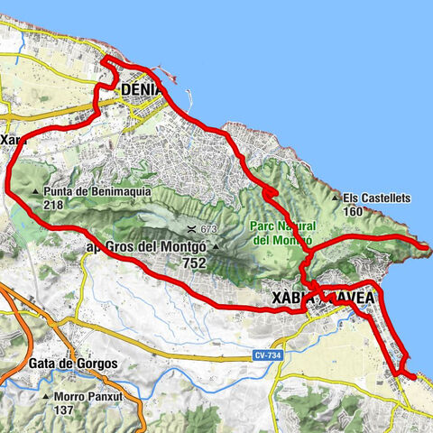 l'Arenal - Xàbia / Jávea - les Planes - Dénia