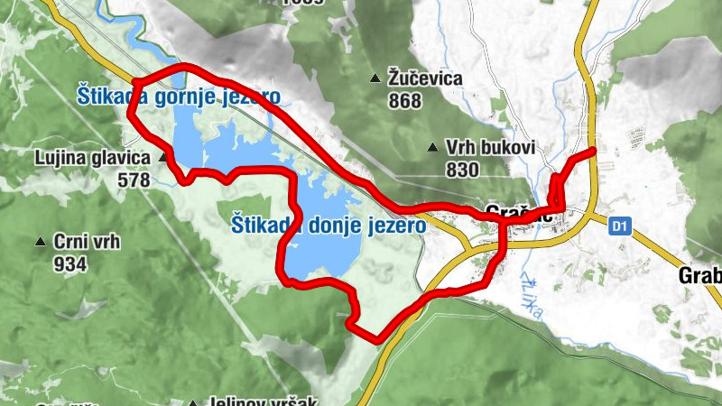 Grill - crkva svetog Jurja - Mandžića brdo - Brdo Bajino