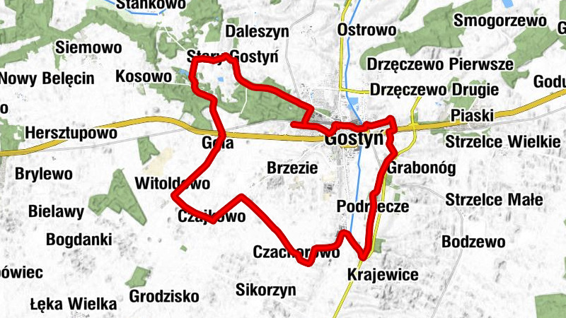 Gostyń - Osiedle 700-lecia - Stary Gostyń - Gola