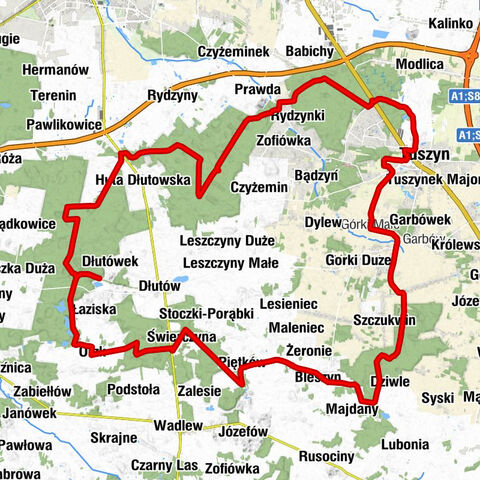 Scarabeus - Okrągła Góra - Dąbrowa - Tuszyn