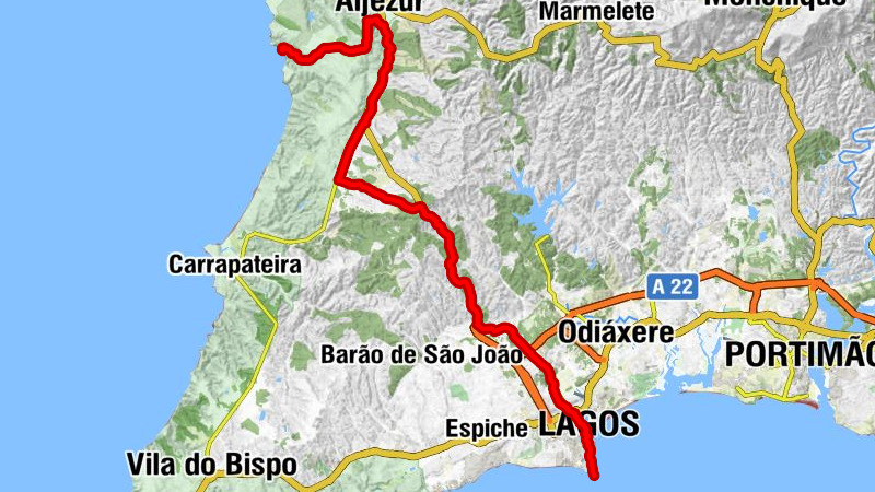 Arrifana - Solar dos Vales - Aljezur - São Gonçalo de Lagos