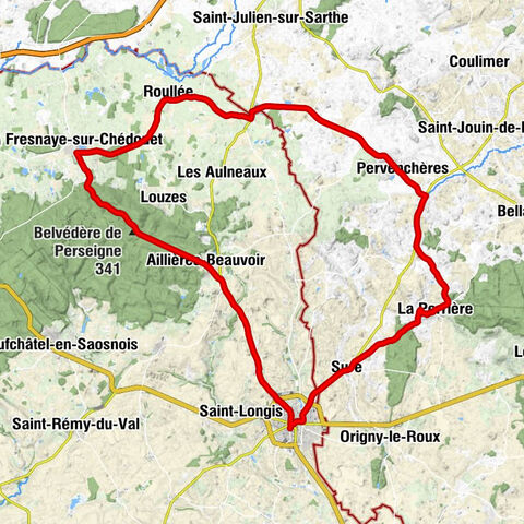 Mamers - Église Saint-Nicolas - Église Notre-Dame-de-l'Assomption - Église Saint-Jacques