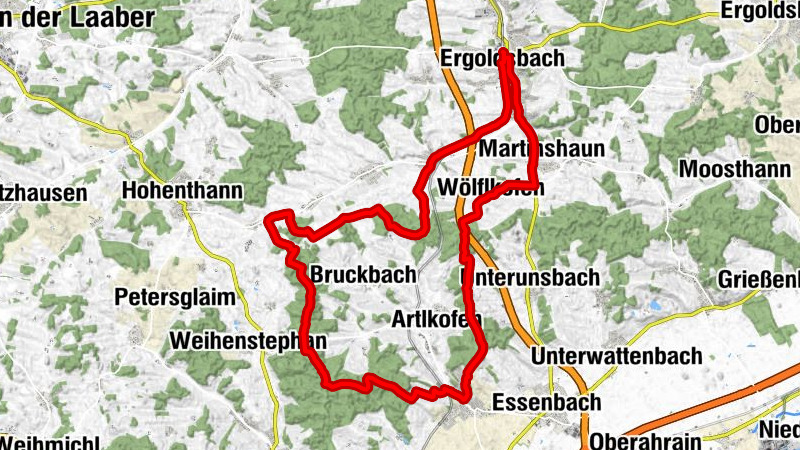 Ergoldsbach - Hotel Gasthof Dallmaier - Taferlwegkapelle - Mykonos Grill