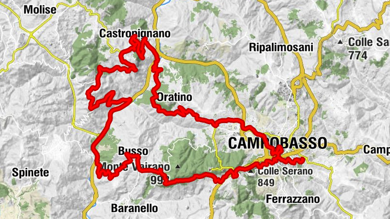 San Giovanni - Campobasso - Castropignano - Sant'Antonio di Padova