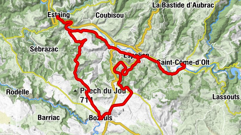 Brasserie du Théron - Église Saint-Côme et Saint-Damien - Église Saint-Pie X - Saint-Côme-d'Olt