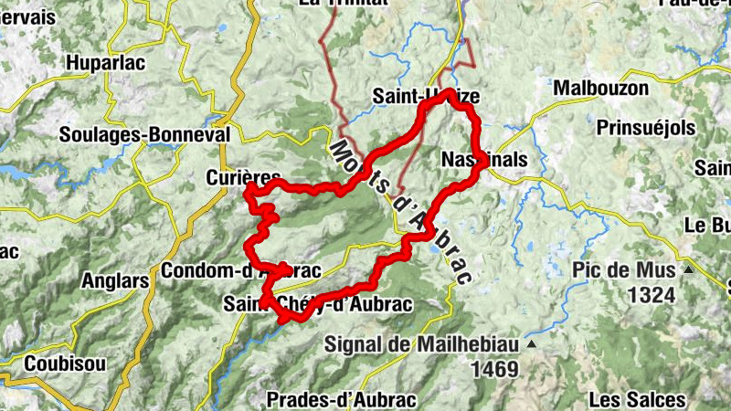 Église Saint-Éloy - Église Notre-Dame-des-Pauvres - Roc de Condors - Saint-Chély-d'Aubrac