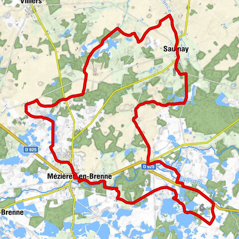 Au Boeuf Couronné - Mézières-en-Brenne - La Roche Marteau - Corbançon