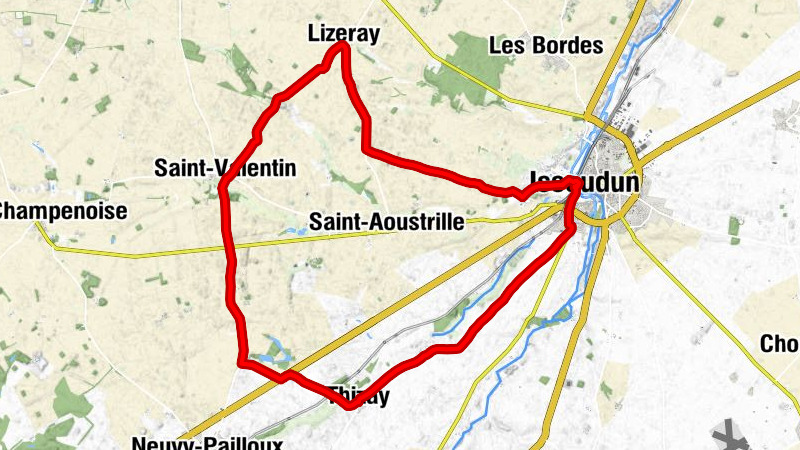 Issoudun - Village de Jean-Varennes - Église Notre-Dame
