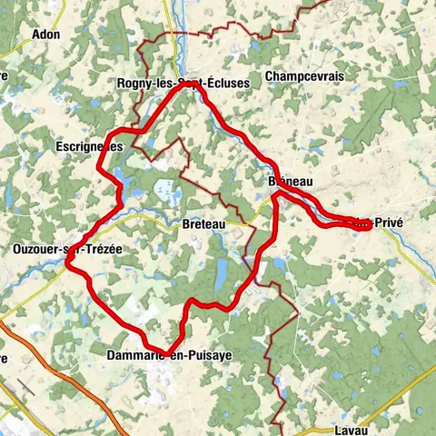 Ouzouer-sur-Trézée - Église Saint-Loup - Église Saint-Privat