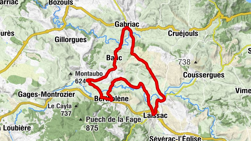 Bertholène - Banc - Église Saint-Martial - Église Saint-Maurice