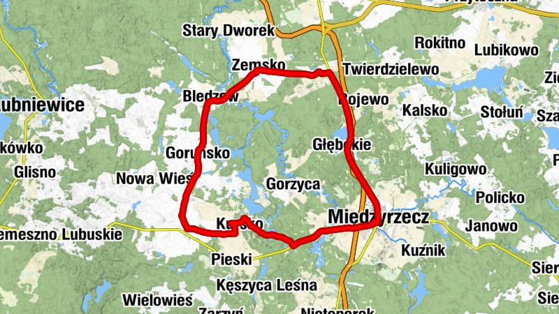 Kursko - Kościół pw. św. Jana Chrzciciela - Kaplica pw. Pierwszych Męczenników Polski - Kaplica Cmentarna