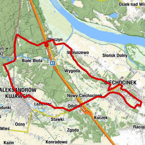 Ciechocinek - Kaplica cmentarna - Kościół pw. Przemienienia Pańskiego - Kaplica pw. Świętego Aleksandra Newskiego