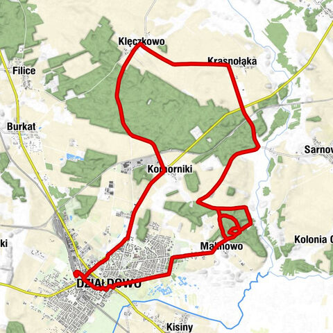 Działdowo - Malinowo - Kaplica pw. Najświętszej Maryi Panny Królowej Polski