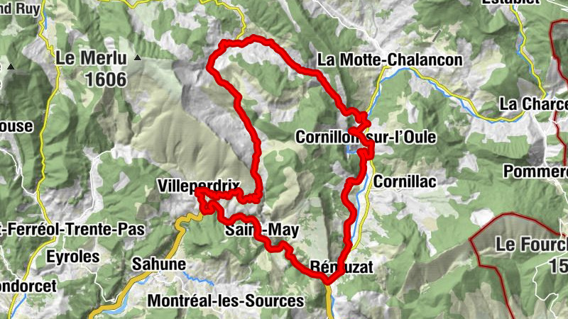 Cornillon-sur-l'Oule - Église Saint-Michel - Église Notre-Dame-des-Champs - Église Saint-Roch