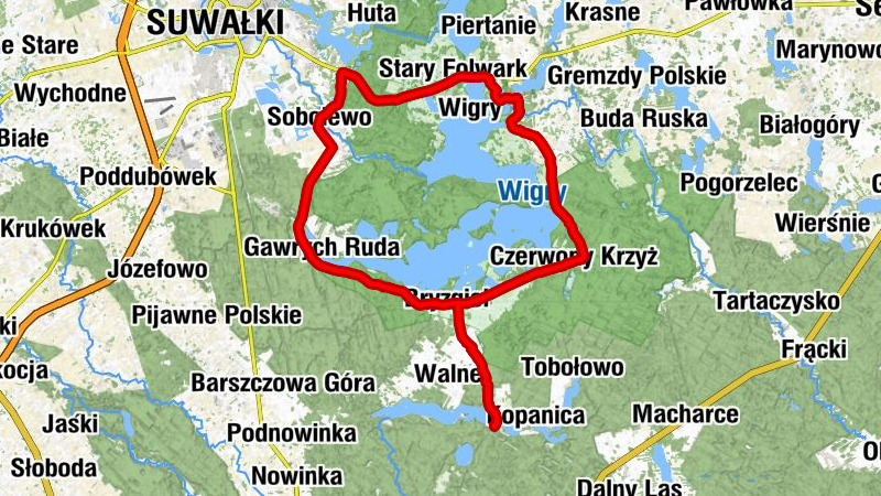 Gospoda Dzik na Górce - Kościół pw. Matki Bożej Anielskiej - Wigraszek - Kościół pw. Świętego Maksymiliana Marii Kolbego