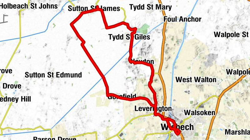 Sutton St James - St Giles (Tydd St Giles Parish Church) - St Peter & St Paul - Sutton St James Baptist Church