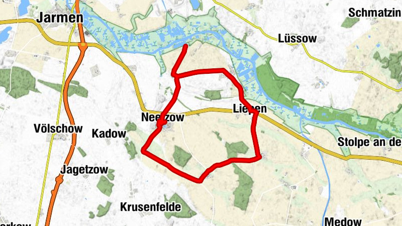 Parkklause - Neetzow - Kagenow - Dorfkirche