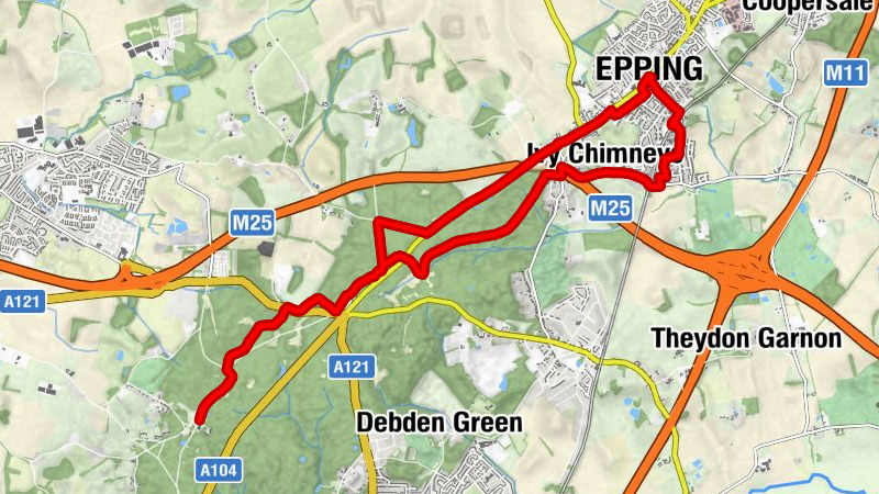 Epping - Wellington Hill - Crown Hill - St John the Baptist