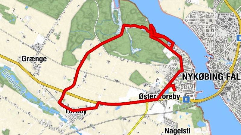 Nagelsti Skovhuse - Sundkirken - Toreby Kirke - Nykøbing Falster