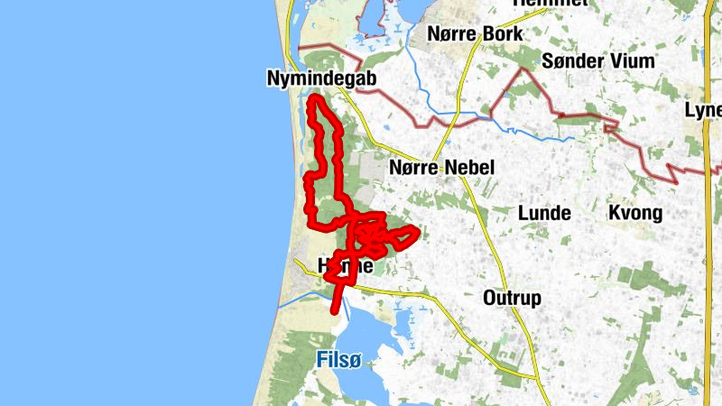Varde Kommune - Henne - Syvstjernen - Rævebjerget