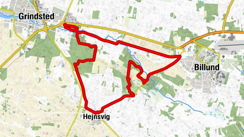 Billund Kommune - Hejnsvig - Grene Kirke - Løvlund