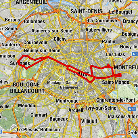 Suresnes Mont-Valérien - Mission Catholique Italienne - Espace Boudhiste Tibétain - Mosquée Salam