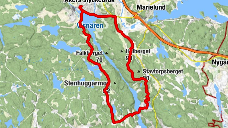 Strängnäs kommun - Rosendal - Ulva