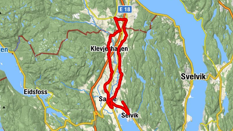 Skafjellåsen - Selvik - Sande - Sande kirke