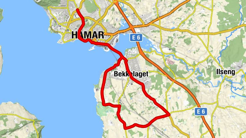 Ajer - Hamar - Espern - Sandvika