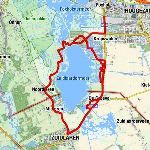 Hoogezand - Beachclub Vifero - Bartholomeüskerk - Kropswolde