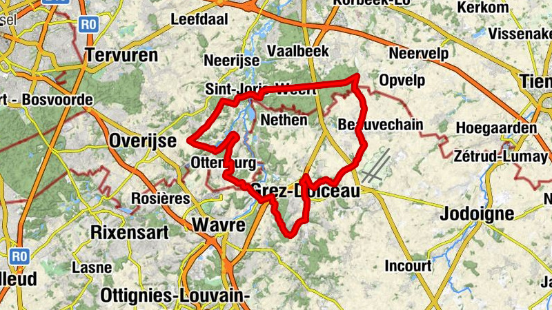 Sint-Joris-Weert - Sint-Joriskerk - Chapelle du Rond Chêne - Onze-Lieve-Vrouwkapel