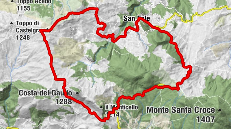 San Fele - Passo delle Crocelle - Cascate dë i ggemèllë - Tipicamente