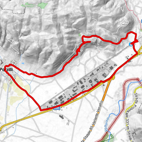 Roccaravindola - Taverna Ravindola (Roccarvindola Bassa) - Pozzilli - Santa Maria Oliveto